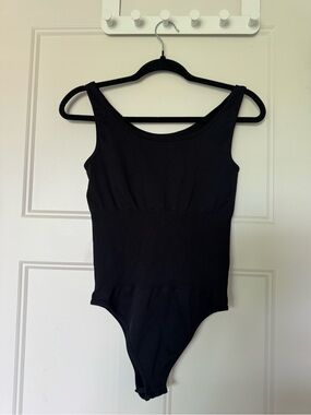 Black Shapewear Bodysuit Tank